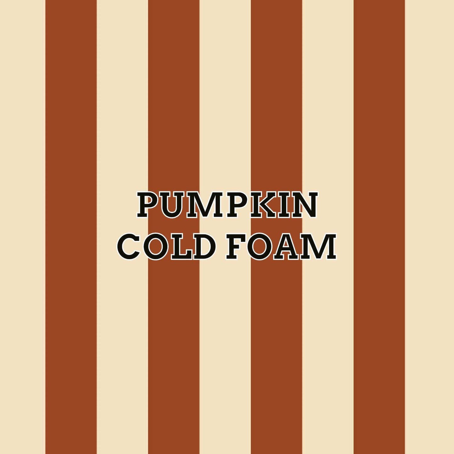 Pumpkin Cold Foam