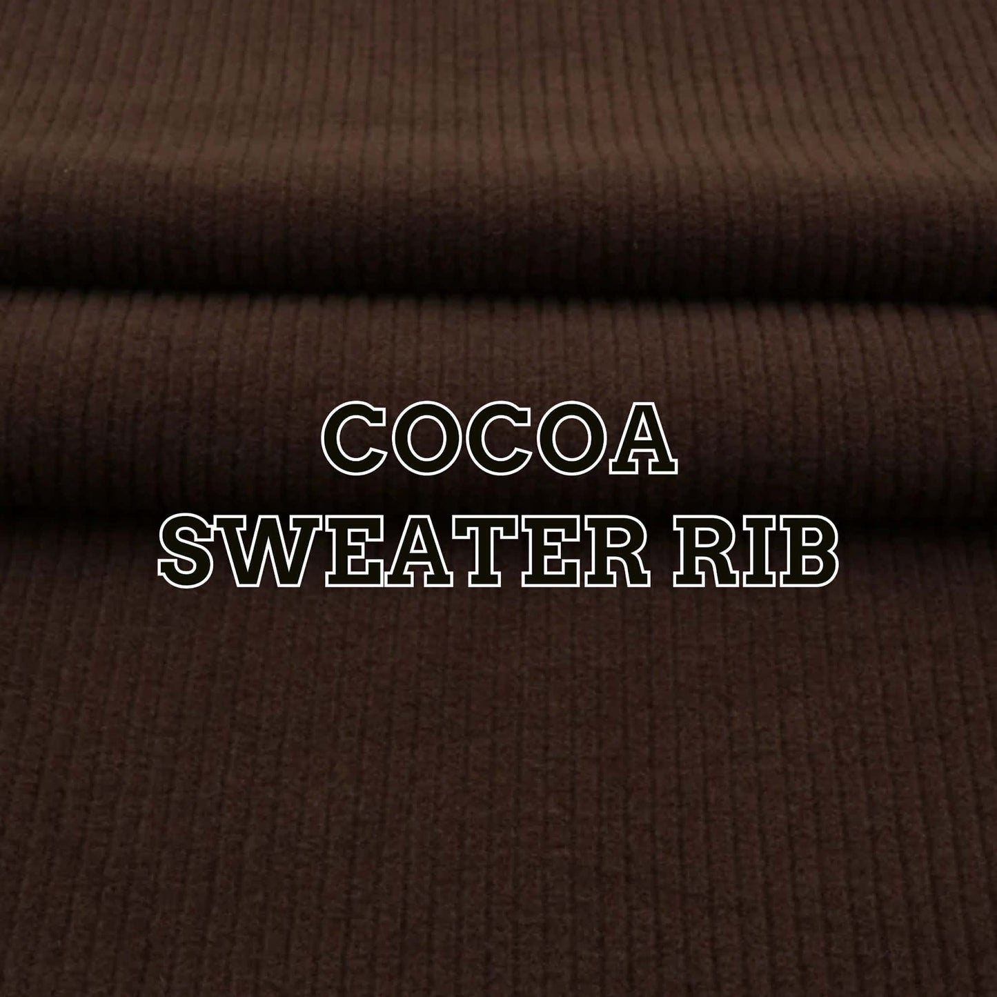 Cocoa Sweater Rib*