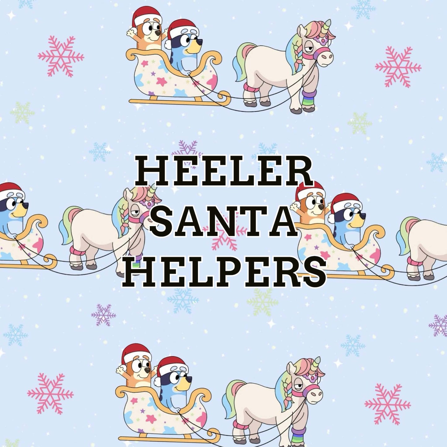 Heeler Santa Helpers