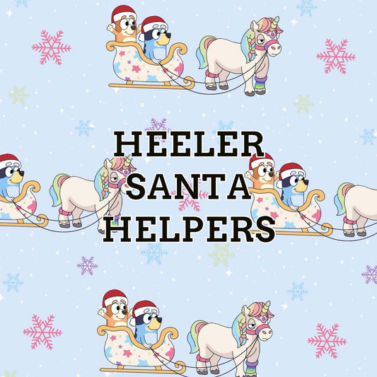 Heeler Santa Helpers