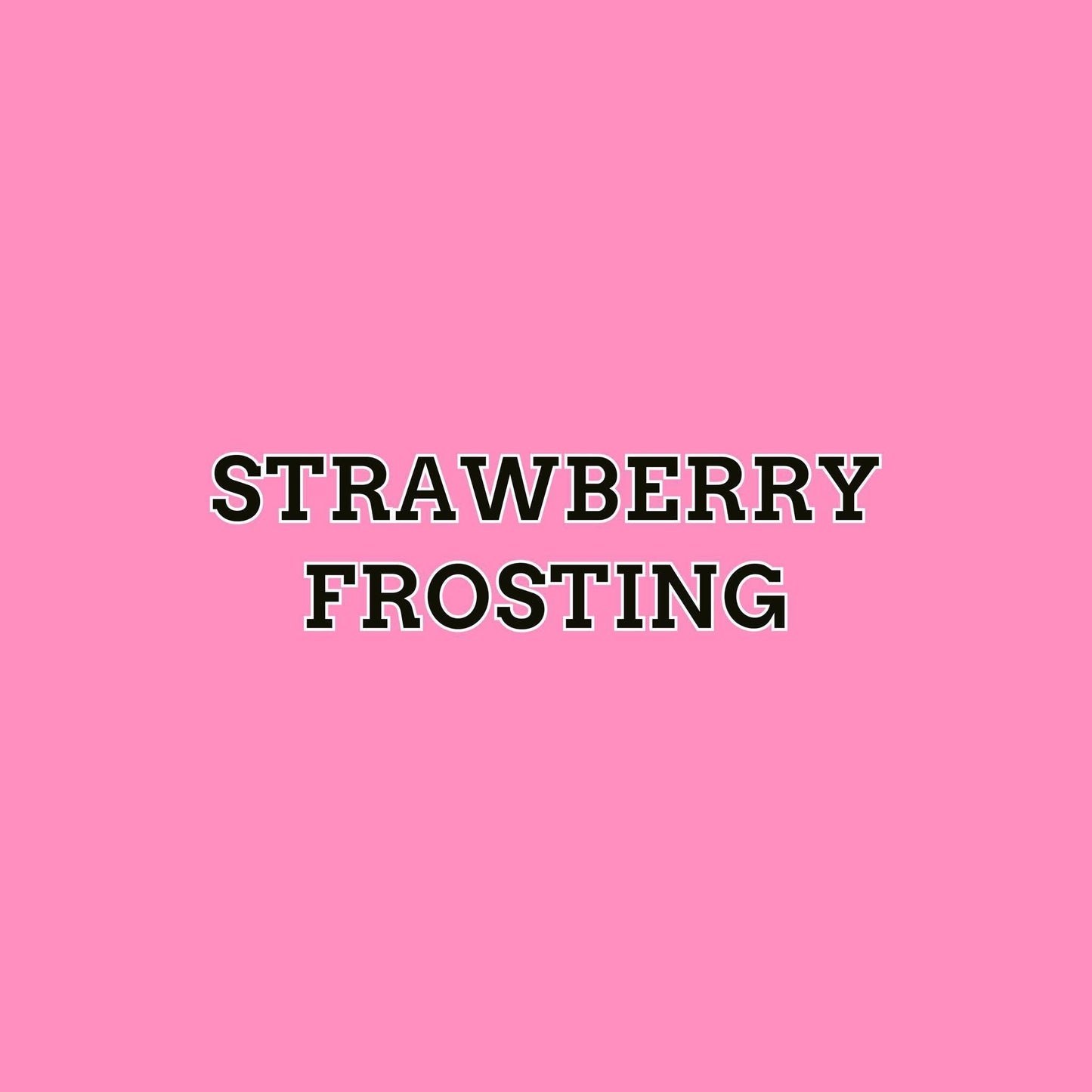 Strawberry Frosting