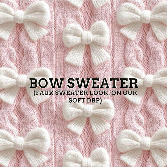 Bow Sweater - SMALL
