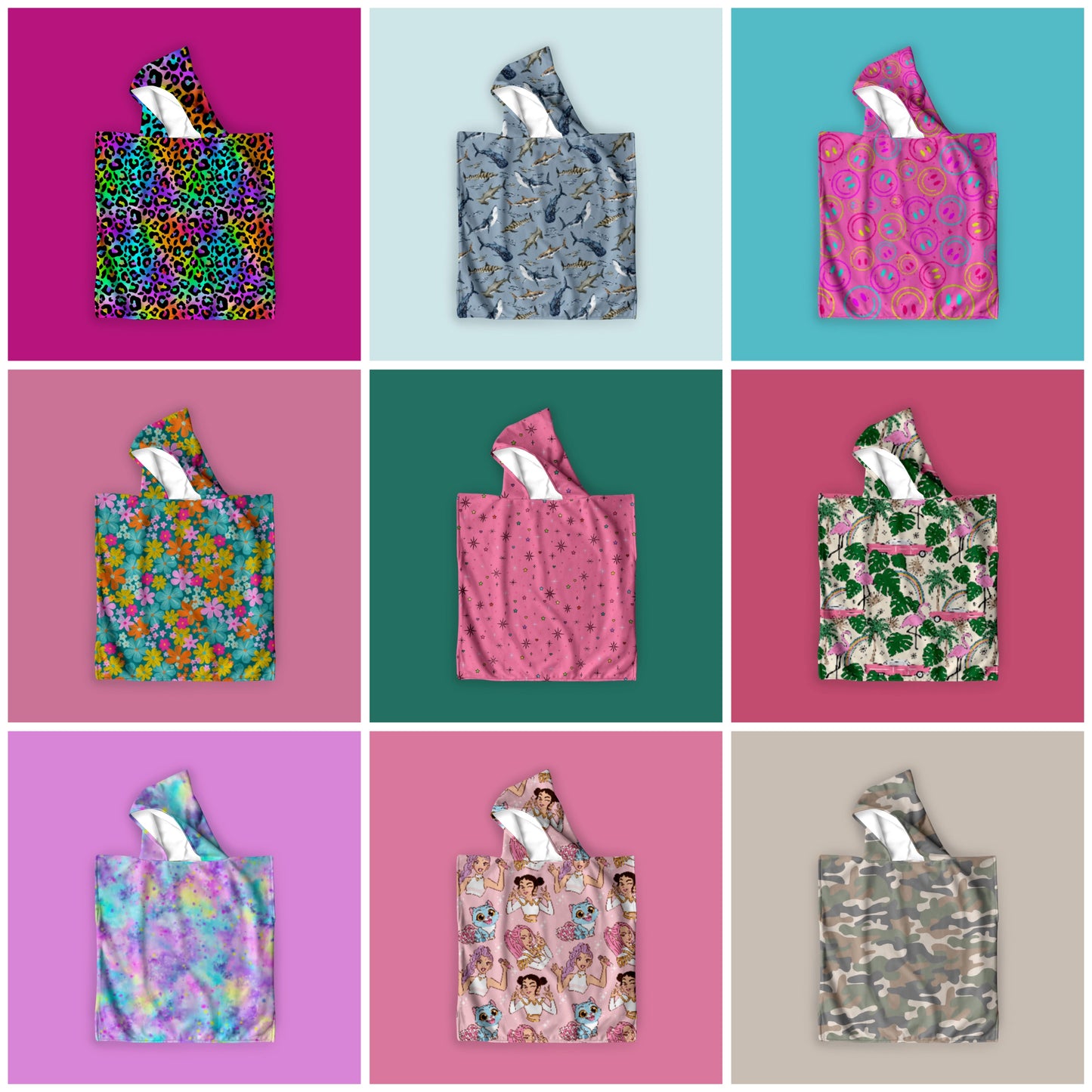 Hooded Swim Towels